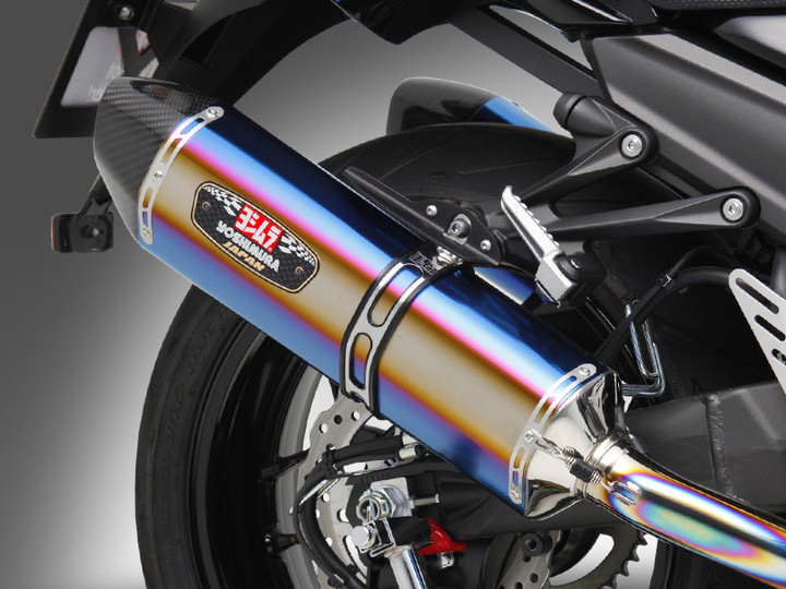 ヨシ YOSHIMURA BLOG : ついに登場！ZX-14R Slip-On R-77J!