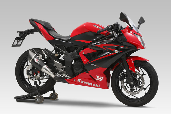 YOSHIMURA BLOG : Ninja250SL Slip-On R77S/ R-11サイクロン 新登場！