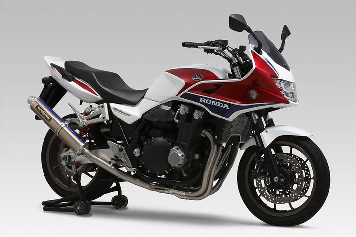 YOSHIMURA BLOG : CB1300SB,CB1300SF機械曲チタンサイクロン LEPTOS 