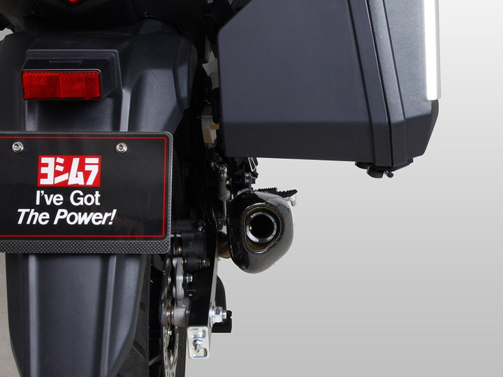 YOSHIMURA BLOG : V-Strom250（17）用Slip-on R-77Sサイクロンリリース