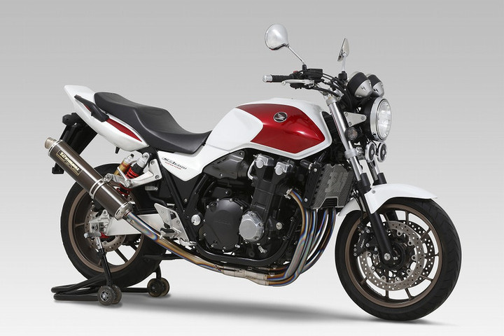 YOSHIMURA BLOG : CB1300SF/SB 手曲げチタンサイクロンLEPTOS