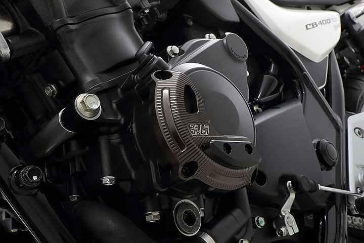 YOSHIMURA BLOG : CB400SB/SF エンジンガードKIT 【PRO SHIELD】