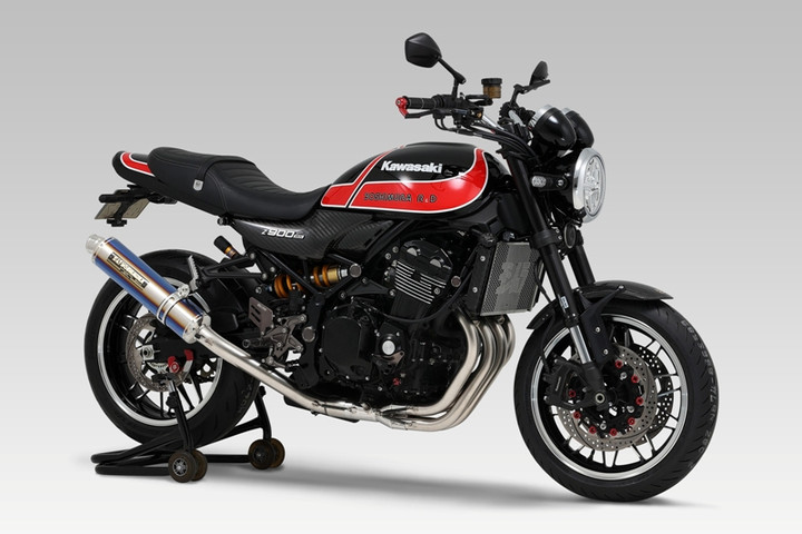 YOSHIMURA BLOG : Z900RS/CAFE 機械曲チタンサイクロン出荷開始