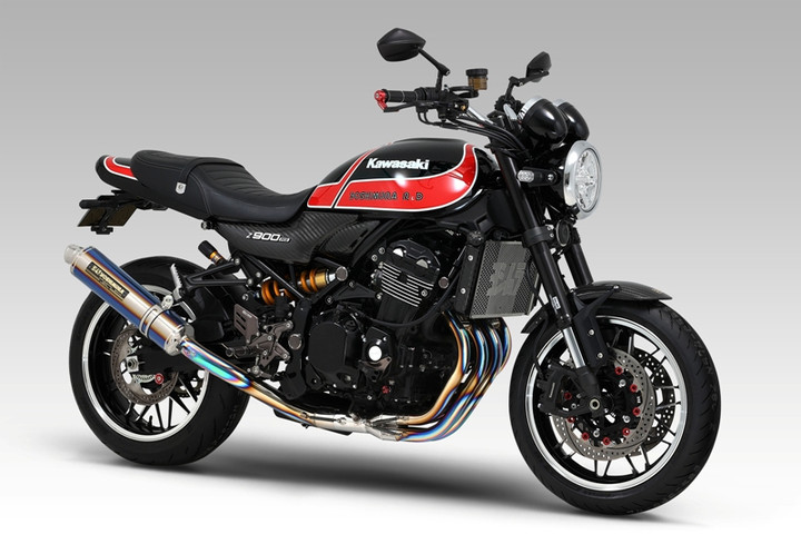 YOSHIMURA BLOG : Z900RS/CAFE 機械曲チタンサイクロン受注開始