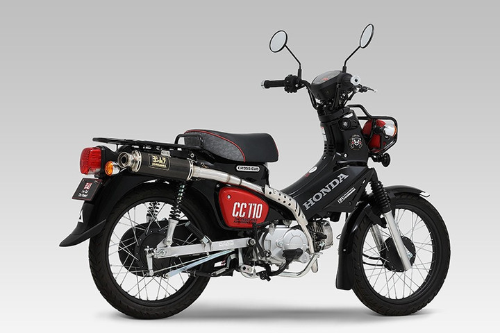 YOSHIMURA BLOG : Cross Cub110 機械曲 GP-MAGNUMサイクロン TYPE-UP