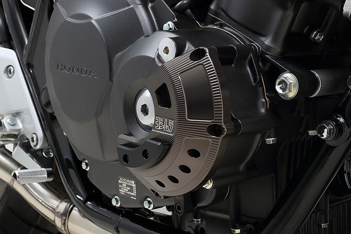 YOSHIMURA BLOG : CB400SF/SB(14-18)エンジンケースガードKIT