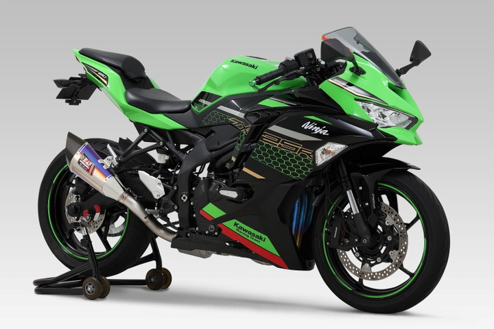 YOSHIMURA BLOG : Ninja ZX-25R 機械曲R-11フルエキゾーストマフラー受注開始