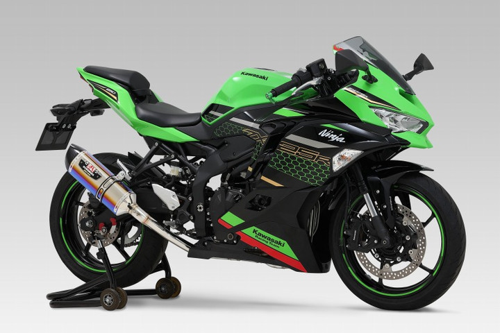 YOSHIMURA BLOG : Ninja ZX-25R 機械曲R-77Sサイクロン紹介