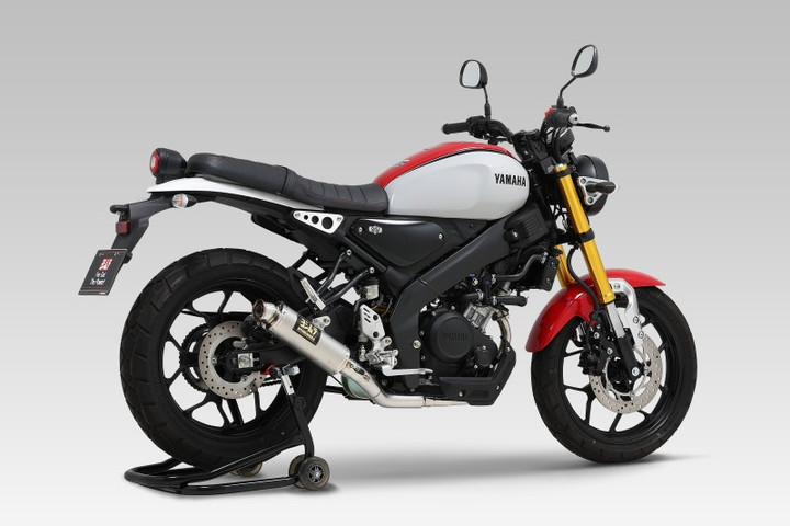 XSR155 ヨシムラ　GP-MAGNUM サイクロン　サテンフィニッシュ YOSHIMURA BLOG : XSR155 GP-MAGNUMサイクロンのご紹介！