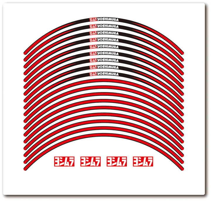 YOSHIMURA BLOG : リムステッカーTYPE-A (17インチ)出荷開始！